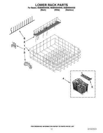 Diagram for MDB8959AWB6