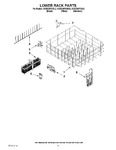 Diagram for 10 - Lower Rack Parts