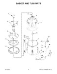 Diagram for 04 - Basket And Tub Parts