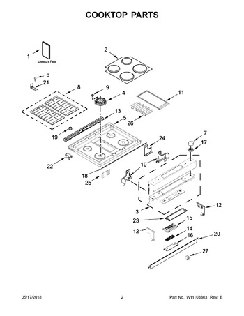 Diagram for JDS1750FP0