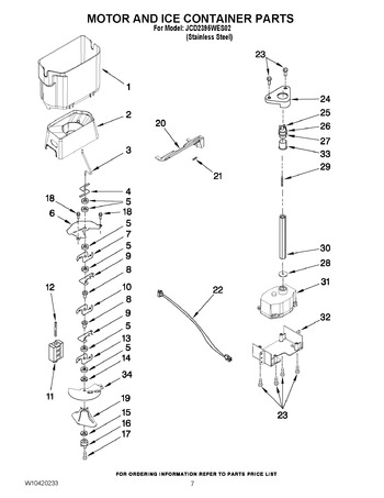 Diagram for JCD2395WES02