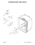 Diagram for 03 - Refrigerator Liner Parts