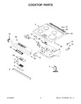 Diagram for 02 - Cooktop Parts