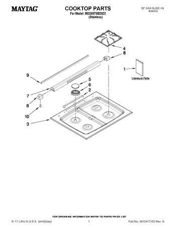 Diagram for MGS5875BDS22