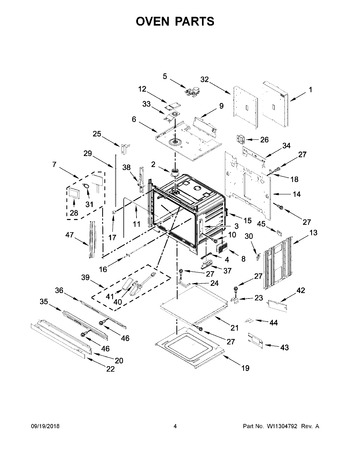 Diagram for JJW3830DP03