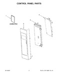 Diagram for 02 - Control Panel Parts