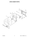 Diagram for 04 - Oven Door Parts