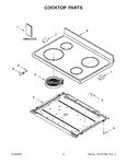 Diagram for 02 - Cooktop Parts