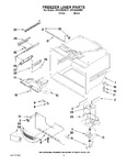 Diagram for 02 - Freezer Liner Parts