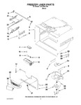 Diagram for 02 - Freezer Liner Parts