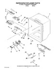 Diagram for 03 - Refrigerator Liner Parts