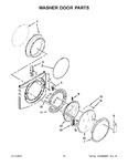 Diagram for 09 - Washer Door Parts