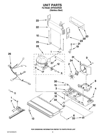 Diagram for AFF2534FES8