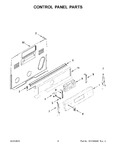 Diagram for 03 - Control Panel Parts