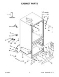 Diagram for 02 - Cabinet Parts