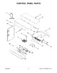 Diagram for 02 - Control Panel Parts