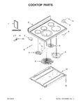 Diagram for 02 - Cooktop Parts