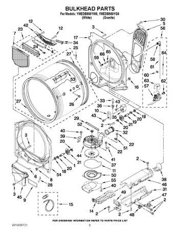 Diagram for YMEDB950YW0