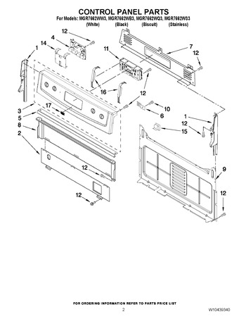 Diagram for MGR7662WB3