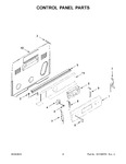 Diagram for 03 - Control Panel Parts