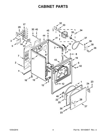 Diagram for 4KMEDC410JW0