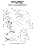 Diagram for 02 - Freezer Liner Parts