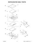 Diagram for 07 - Refrigerator Shelf Parts