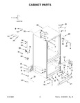 Diagram for 02 - Cabinet Parts