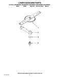 Diagram for 11 - Lower Washarm Parts