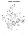 Diagram for 02 - Top And Cabinet Parts