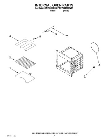 Diagram for MEW5627DDW17