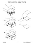 Diagram for 04 - Refrigerator Shelf Parts