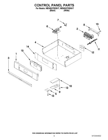 Diagram for MEW5527DDW17