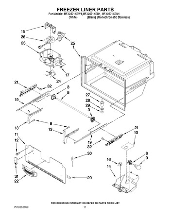 Diagram for MFX2571XEB1Q