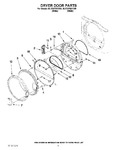 Diagram for 04 - Dryer Door Parts