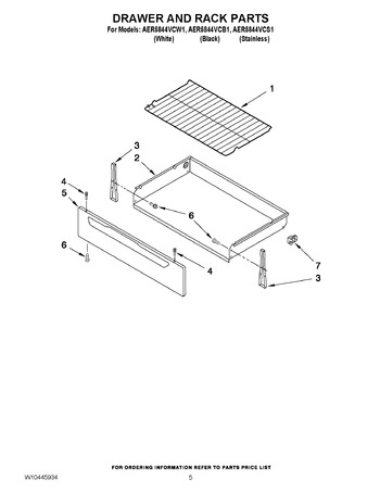 Diagram for AER5844VCW1