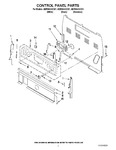 Diagram for 02 - Control Panel Parts