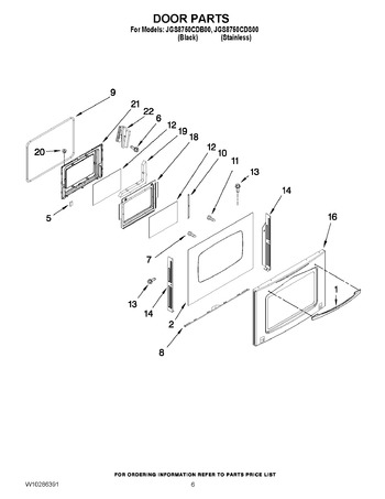 Diagram for JGS8750CDB00