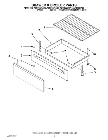 Diagram for AER5822VAD0