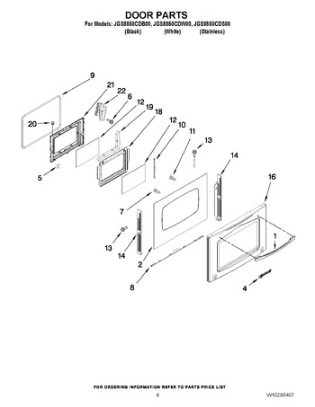 Diagram for JGS8850CDS00