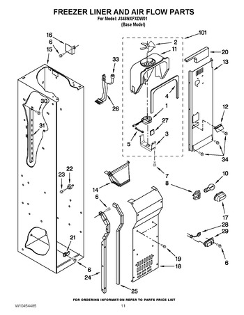 Diagram for JS48NXFXDW01