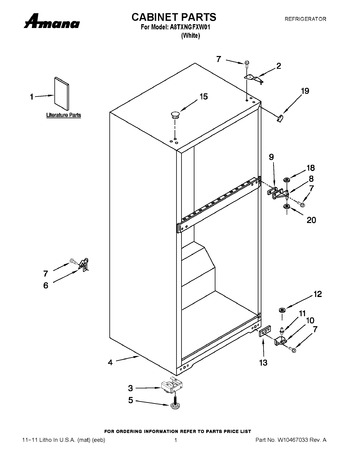 Diagram for A8TXNGFXW01