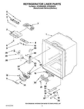 Diagram for JFC2089WEP5