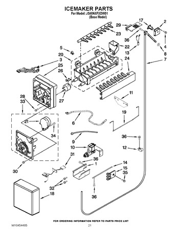 Diagram for JS48NXFXDW01