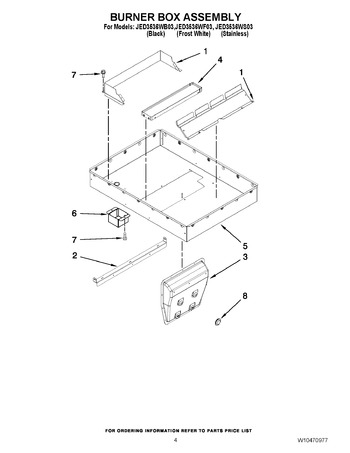 Diagram for JED3536WF03