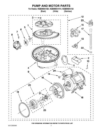 Diagram for MDB8959AWW4