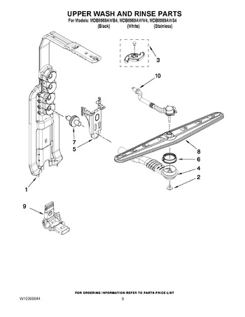 Diagram for MDB8959AWW4