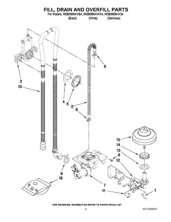 Diagram for MDB8959AWW4