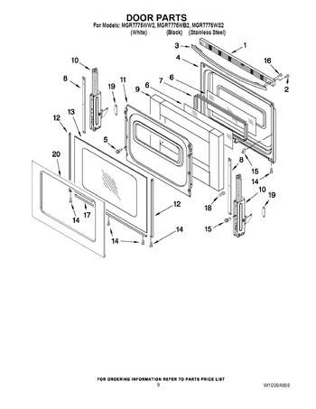 Diagram for MGR7775WB2