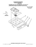 Diagram for 01 - Cooktop Parts